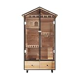 Conception de ventilation poreuse, circulation d'air complète, de sorte que l'intérieur de la villa for animaux de compagnie ne soit pas étouffant.