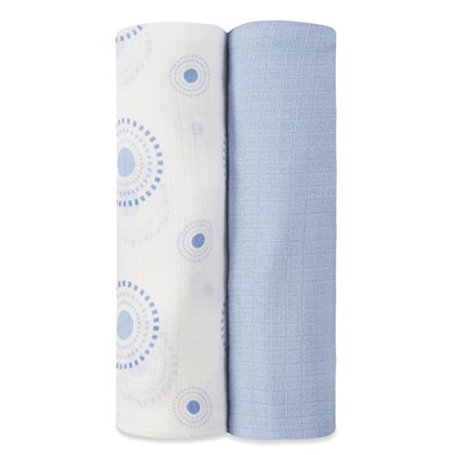 aden by aden + anais silky soft swaddles 2-Pack; beau 2-pack