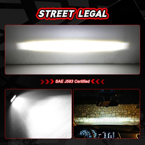 Image of SAE LED Fog Light DOT Approved Driving Off road Light Pods | 2PCS 3 Inch Waterproof CREE LED Pod Cube Light Street Legal Bumper Backup Fog Lights For Truck Pickup Motorcycle ATV UTV Boat
