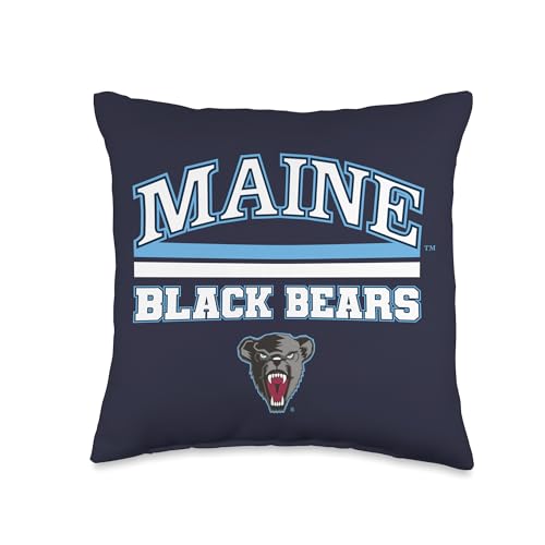 Maine Black Bears | NCAA Official University | VNPMNEU301 Throw Pillow