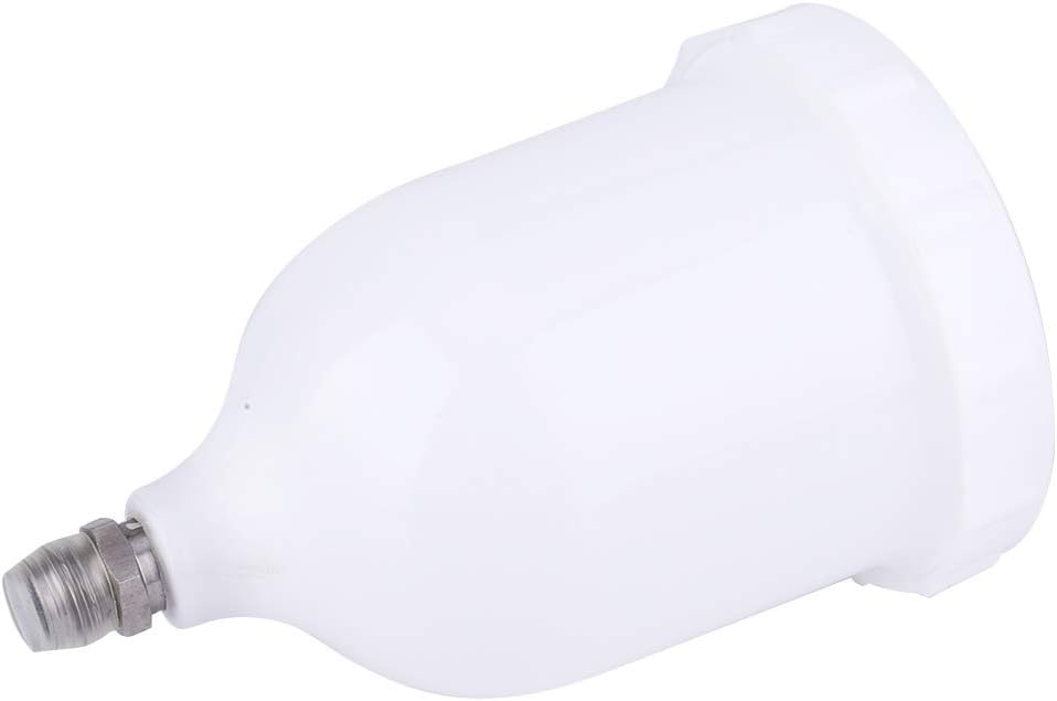 600ml Spray Gun Pot, High Hardness Plastic Paint Cup, Gravity Feed Design for D-evilbiss T-EKNA Pro FLG Spray Gun
