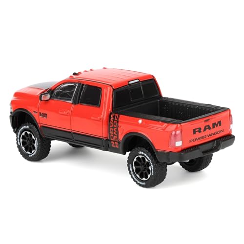 GreenLight 2017 Ram 2500 Power Wagon rojo/negro miniatura 4