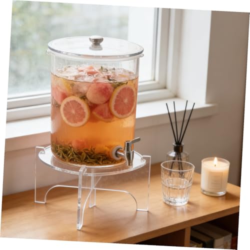 Soporte de alta capacidad de carga para dispensador de bebidas y solución anticaídas 6