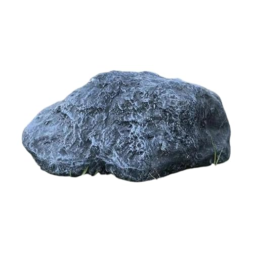 Folpus Rocher Artificiel pour aménagement paysager, Fausse Pierre, Sculpture décorative Polyvalente en Imitation Pierre, Pierre Artificielle pour rocaille, Style A