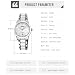 Imagen de SKMEI Relojes de moda para mujer, de lujo