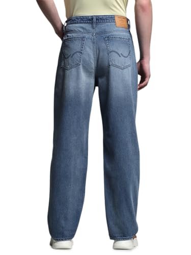 Image of Jack & Jones Men's Loose Fit Jeans | High Rise | Jeans for Men