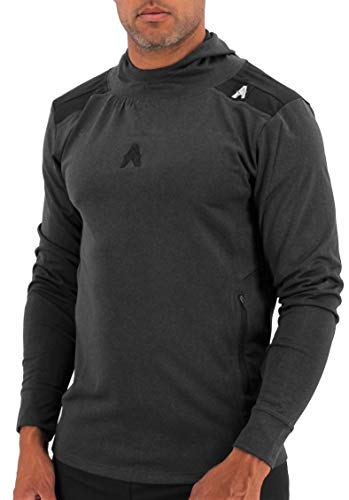 Anthem Athletics Hyperflex Training Workout Hoodie - Volcanic Black - Medium