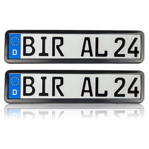 Soportes para matrícula de BMW M4 (2020-2025) de 4 asientos, marcos visuales de coche 5