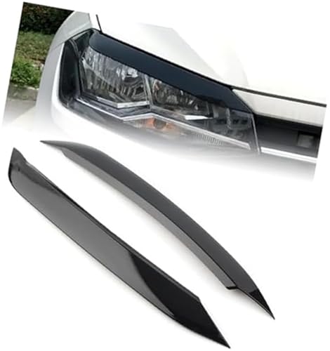 Sourcils de phare avant de voiture couvercle garniture paupière pour Polo 2019 2020