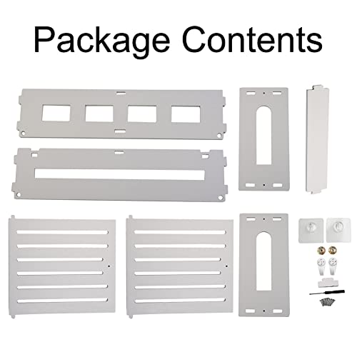 ZYWUOY Wireless Router Rack, Living Room Wall-mounted WiFi Storage Box - Image 4