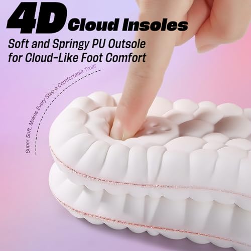 2 pares de plantillas 4D Cloud para hombre y mujer miniatura 3