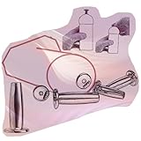 Male Stainless Steel Hollow Protective Sounding Rod, Smooth Special Stretcher Accessories for Easy Urination -D01US (B:M)