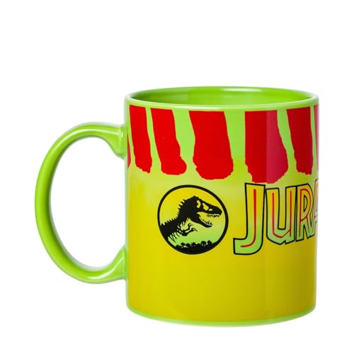 Mug Cerámico Jurassic Park SUV 20oz Diseño Iconico miniatura 1
