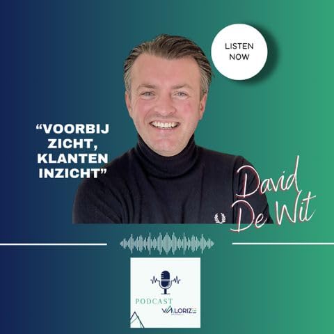 DAVID DE WIT - "Voorbij zicht, klanten inzicht" cover art