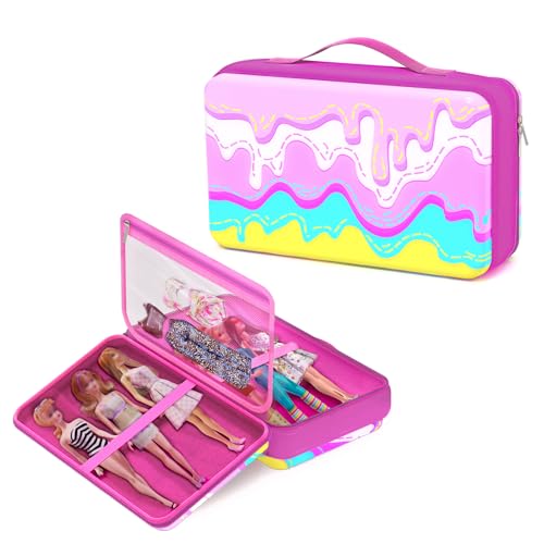 LININYHAO Carrying Case Compatible with Barbie Dolls 12-Inch,Case to Hold