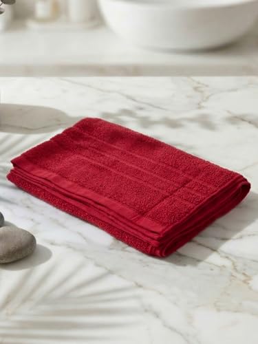 Image of Monte Carlo Cotton Towel Set 3 Piece | (1 Bath Towel 70 X 140 cm, 2 Hand Towel 40 X 60 cm)| 380 GSM | Gift Box Bathroom Towel Combo | Compact Towel Set for Men & Women (Super Charm) | Twilight Blue