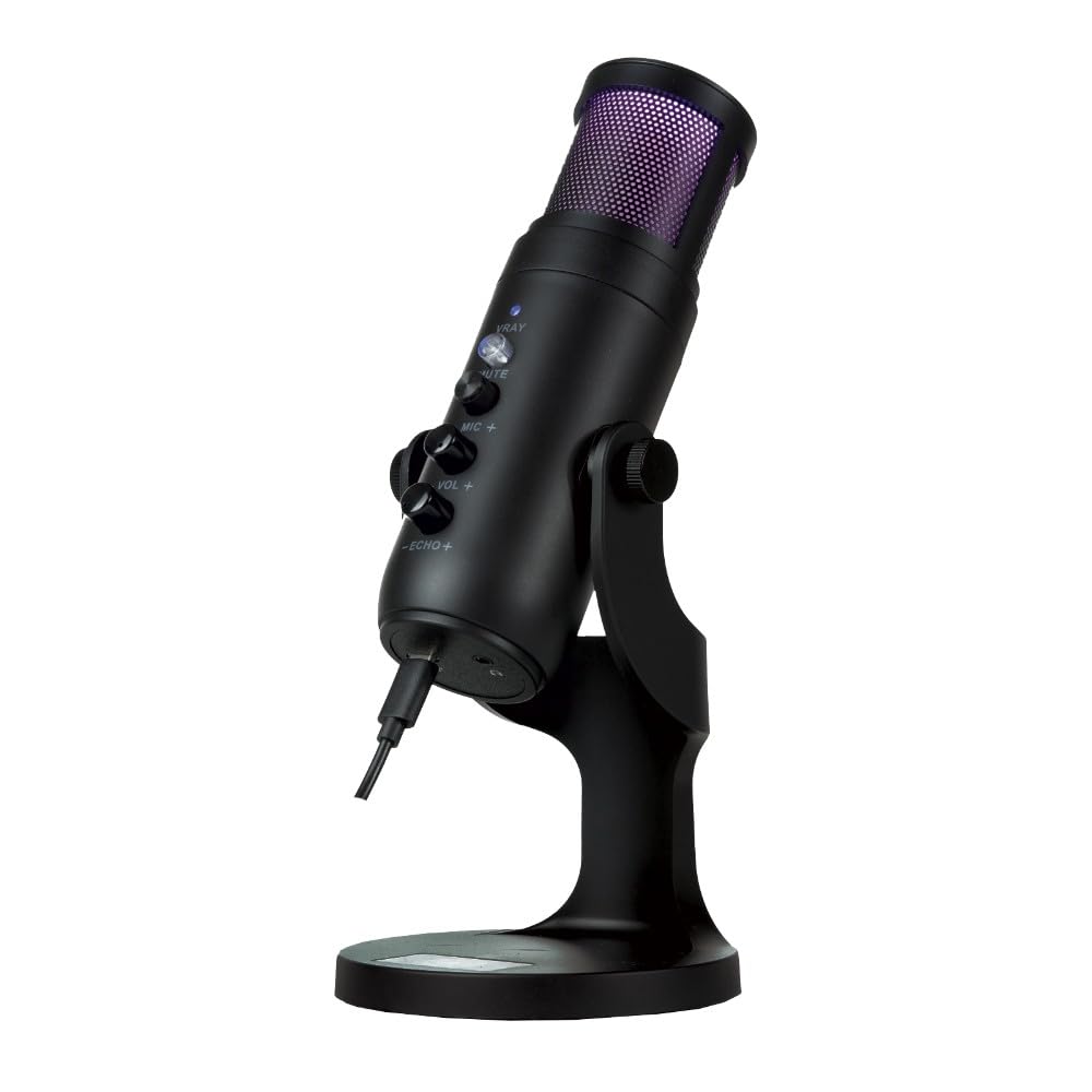 MC-100 Micrófono Streaming USB Grabación para Ordenador