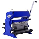 IJOWEEN 3-in-1 Combination Sheet Metal Machine for Enhanced Efficiency, Versatile Bending and Shearing, 12-Inch Width, for Home and Industry