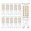 CHEERBEE G9 LED Bulbs Dimmable, Warm White 2700K, 3W G9 LED Light Bulb ...