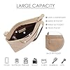 Lloyd Baker Genuine Leather Crossbody Bag – Soft, Compact Shoulder Handbag with Adjustable Strap, Phone Pocket, and Multiple Compartments | Kanatal (Off white/cream- Oxford tan) #2