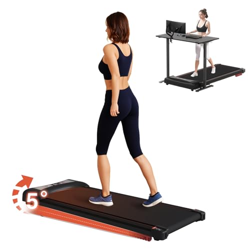 Devoko Walking Pad mit Steigung,Laufband für Zuhause mit...