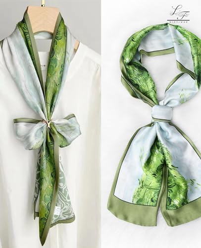 image for Hioyiwse Head Scarf Hair Neck Scarves For Women Purse Bag Scarfs For H