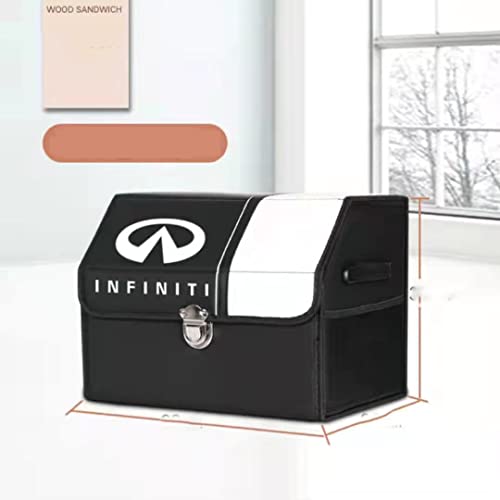 インフィニティ 収納ケース 収納ソフト 収納ボックス J32系ティアナ J50系クロスオーバースカイライン CV36 クーペ V37 Y50/Y51 フーガ Y51 シーマトランクバッグ ラゲッジ収納ソフト 86 ハイエース200系 プリウス カムリ プラド シエンタ マークx ノア クラウン 専属ロゴ パーティション収納設計 板挟み 丈夫で長持ちする 車用 高品質