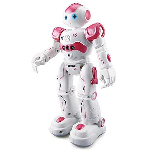BTG R2 Cady-Wida Cady-WINI Intelligent Gesture Sensor Control RC Robot for Entertainment - Walks in All Direction, Slides, Turns Around, Dances - Toy for Boys/Girls RED