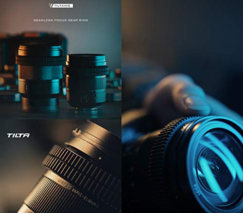 Bague focus Tilta TA-FGR crantée 360° silencieuse pour objectif DSLR x12