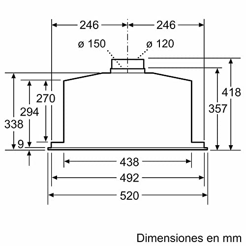 Balay-3BF267EX-Campanas-Extractora-Modulo-de-integracion-52-cm-Acero-Inoxidable Balay-3BF267EX-Campanas-Extractora-Modulo-de-integracion-52-cm-Acero-Inoxidable