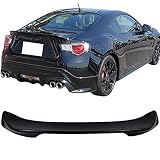 IKON MOTORSPORTS, Trunk Spoiler Compatible with 2013-2016 Scion FR-S/2013-2020 Subaru BRZ/2017-2020