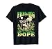 Cannabis Weed Lover Stoned 420 Racoon Smoking Feeling Dope T-Shirt