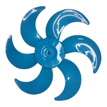 Hélice Para Ventilador Cadence 6 Pás 40cm Turbo Azul Eros Turbo Supreme VTR