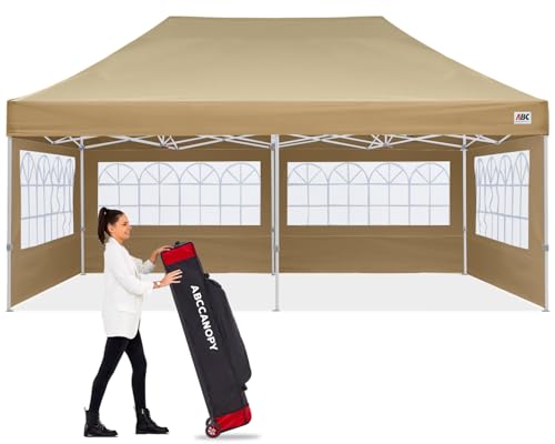 ABCCANOPY Outdoor Winter Gazebo 10x20, Premium Instant Pop Up Canopy ...