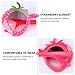 Amosfun Strawberry Glasses Funny Party Sunglasses Accessory for Kids and Adults Summer Beach Festival Costume