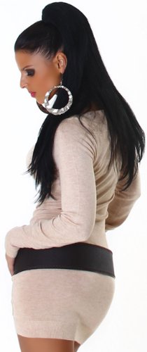 Jela London Donna Maglia Vestito Elegante &