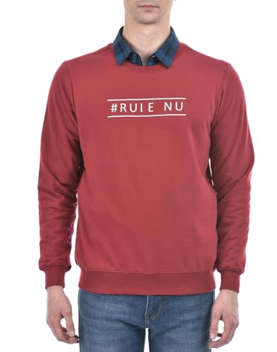 Image of Numero Uno Men's Olive Graphic Pullover Sweatshirt