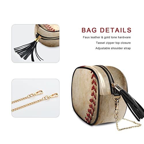 ALAZA PU Leather Small Women Crossbody Shoulder Bag Purse Wallet with Adjustable Chain Strap2