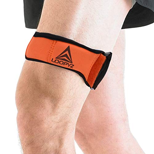Rodillera de running, síndrome de la espinilla de hielo, attele médico, almohadilla de compresión específica en la banda iliotibial, especialmente diseñada para corredores y marcadores, 100% garantía