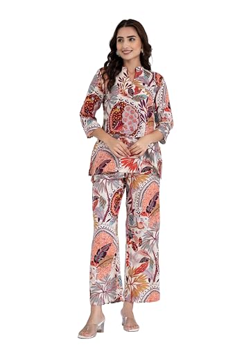 KLOSIA Viscose Women Kurta Set for Women|Co-Ords Set|Kurta Pant S...