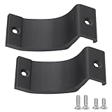Shower Door Towel Bar Brackets for Bypass, Replacement Nylon Towel Bar Bracket Parts 2 Pcs