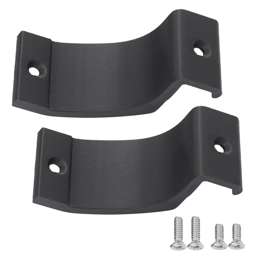 Shower Door Towel Bar Brackets for Bypass 2 Pcs