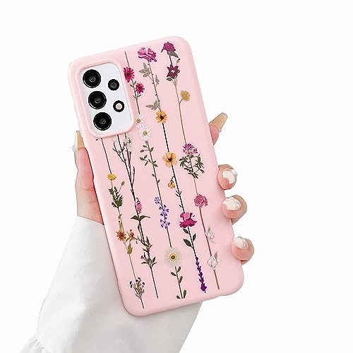 Coque protection Samsung Galaxy A23 4G/5G antichoc fine en silicone rose