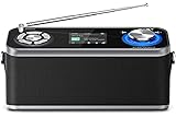 radio bateria amazon 40 PREGLADOS: con el DAB/DAB+, no se verá limitado por la elección de las emisoras de radio, y la calidad de sonido será mejorada, que es la elección del futuro. 20 emisoras de radio FM y 20 emisoras de radio DAB se pueden almacenar en la radio para una fácil recuperación
