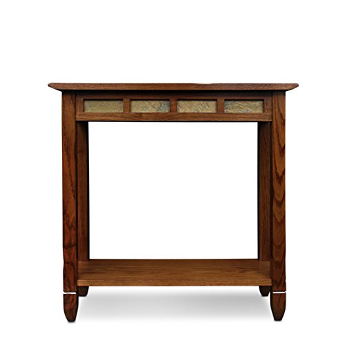 Image of Leick Home Sibley Console Table, 28 inch, Rustic Oak