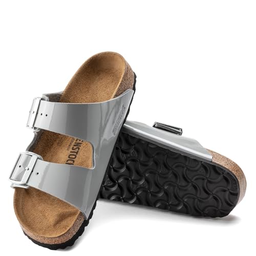 Image of Birkenstock Arizona Sandals Alloy PT Birko-flor N 41 N EU 10-10.5 Narrow Women8-8.5 Narrow Men