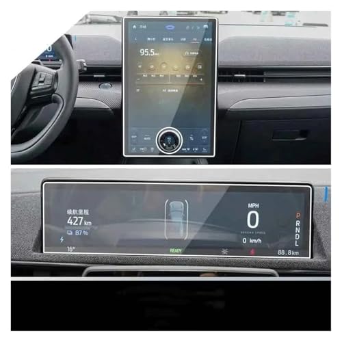 Film protecteur Mustang Mach-E 15.5 pouces - Accessoire verre trempé voiture