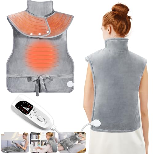 Vautvis Coussin Chauffant Pour Le Dos Et La Nuque, Ceinture