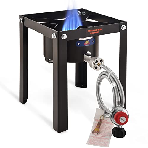 ARC Propane Burner 37,000 BTU High Pressure Propane Stove with Portable