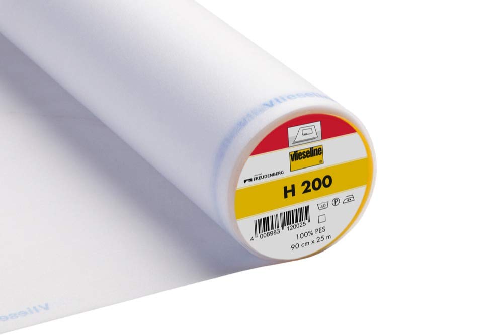 Caraselle White Vilene/Vlieseline Fusible Interlining - H200-1M